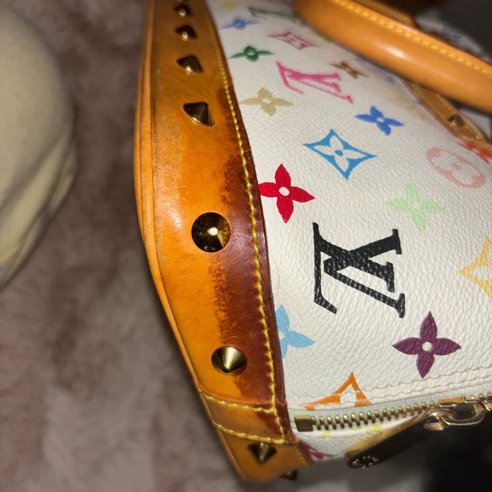 Louis Vuitton Multicolor Monogram Bag with Tan Accents - Picture 12 of 12
